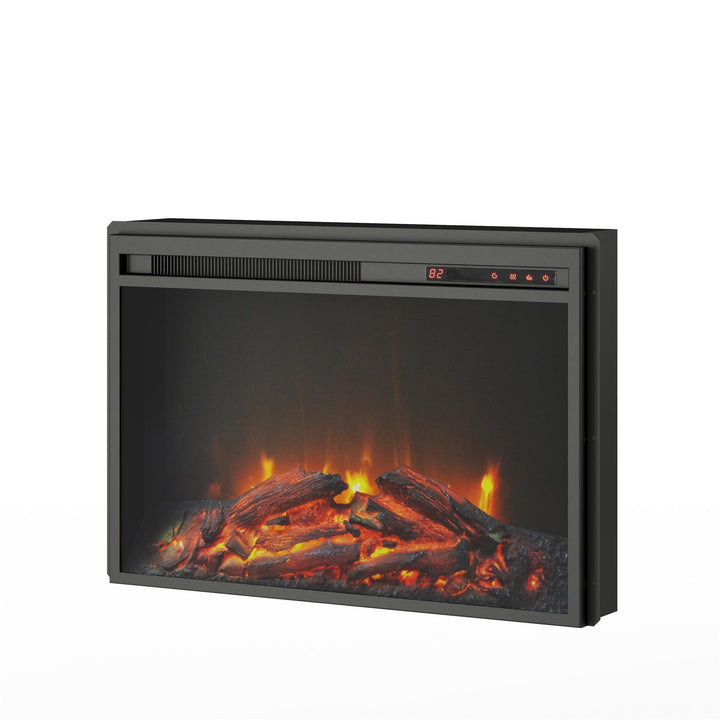 23" Fireplace Insert, Glass front - FA23V60L-1 - Black