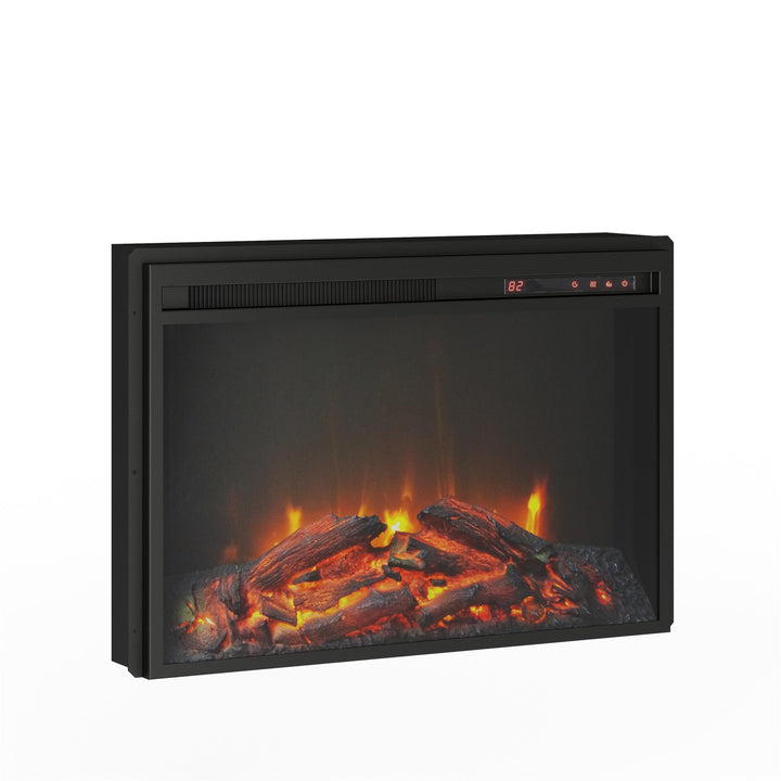 23" Fireplace Insert, Glass front - FA23V60L-1 - Black