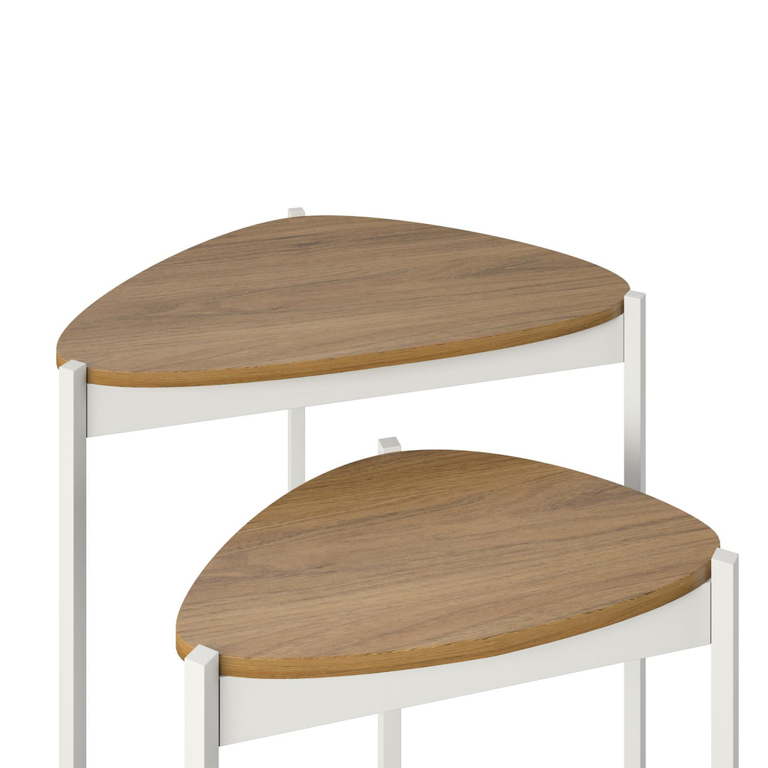 Durable Tallulah table collection -  White