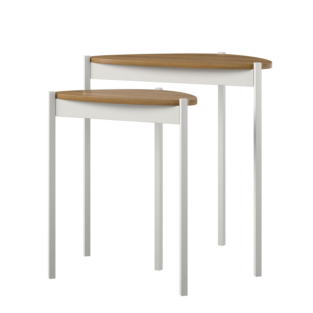 Tallulah Nesting Tables - White