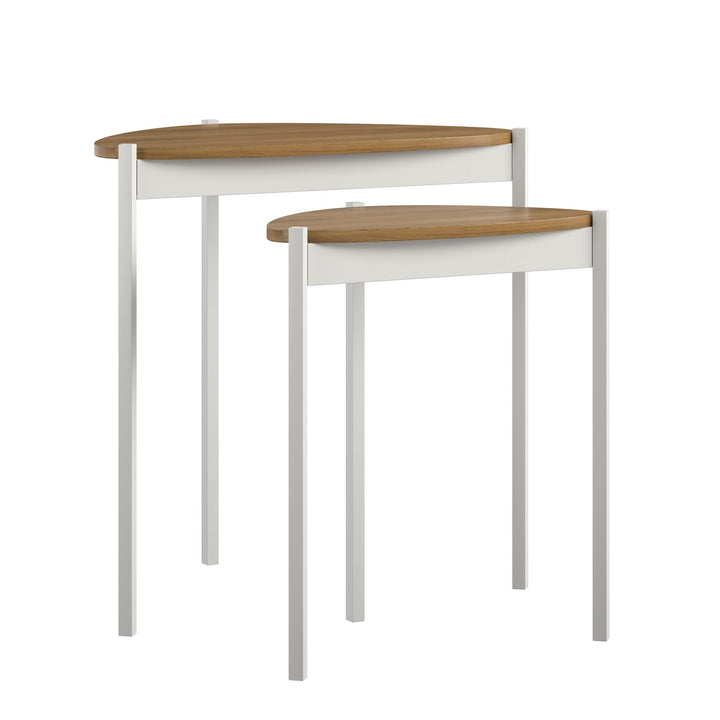 Tallulah Nesting Tables - White