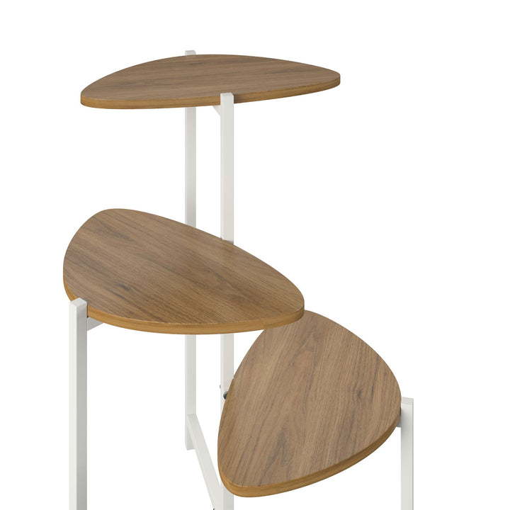 Durable Tallulah plant display stand -  White