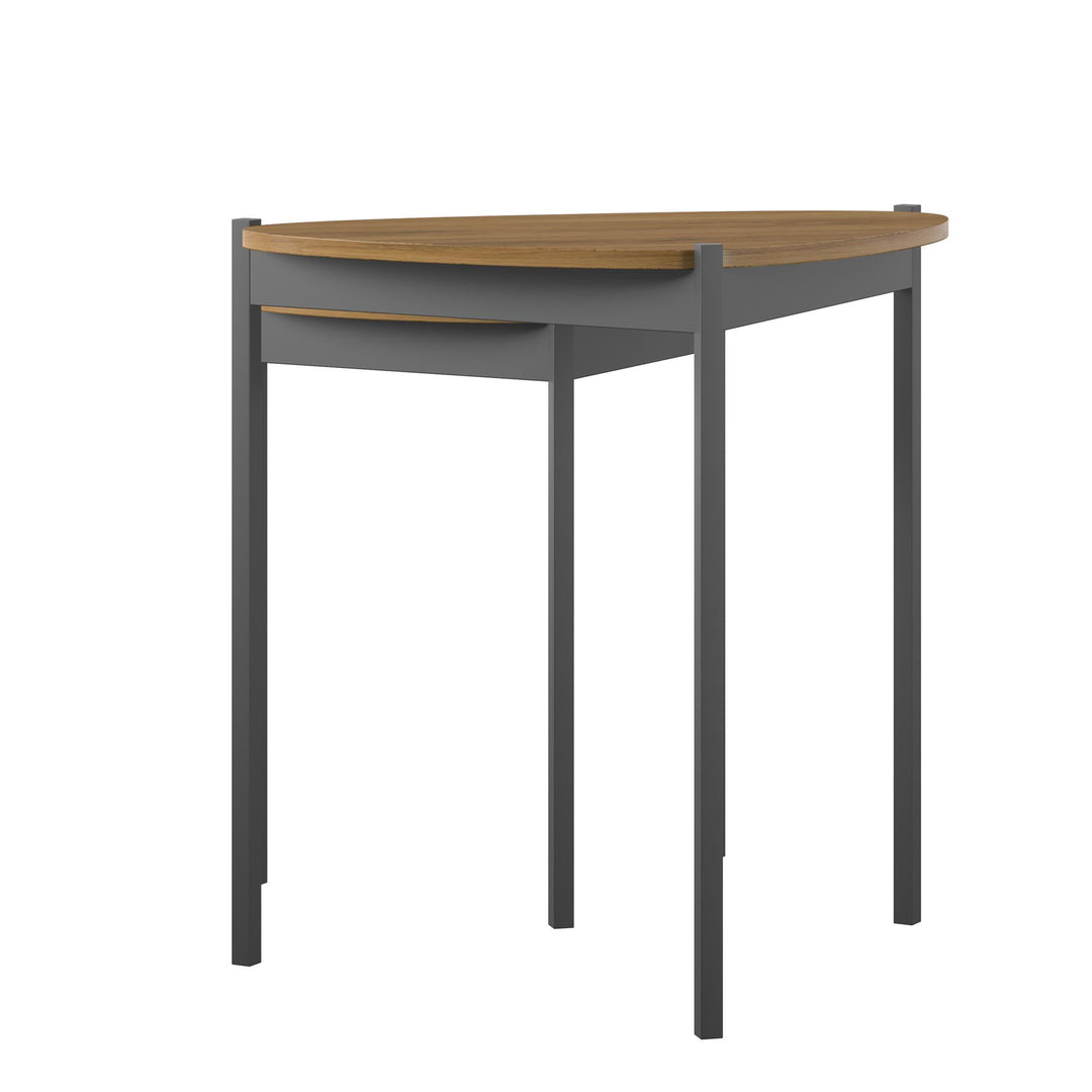 Tallulah tables with unique design -  Gray