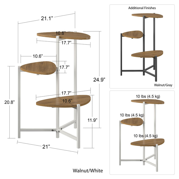 Best Tallulah Plant Stand designs -  White