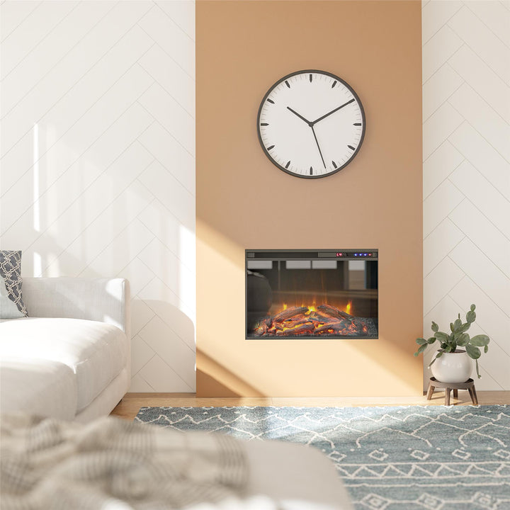 23" Fireplace Insert, Glass front - FA23V60L-1 - Black