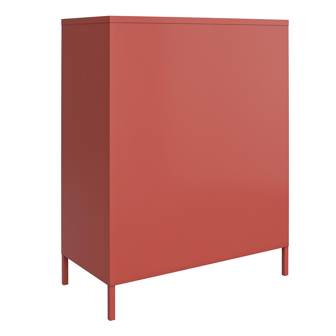 steel storage cabinet - Terracotta
