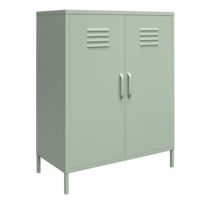 2 door cabinet storage - Pale Green