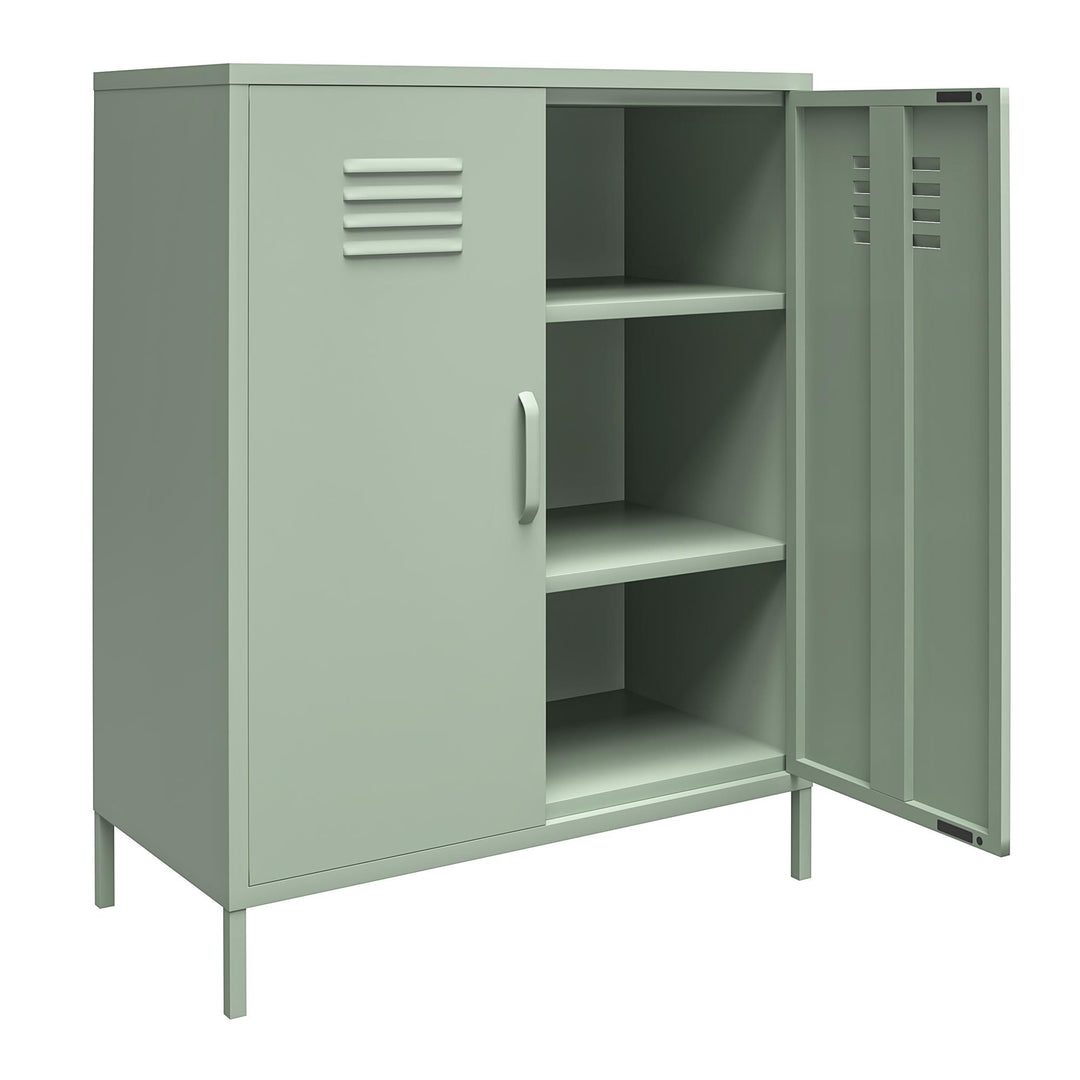 2 door small cabinet - Pale Green