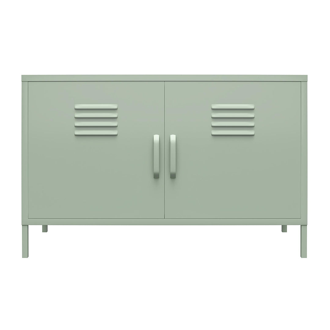 Metal accent cabinets - Pale Green