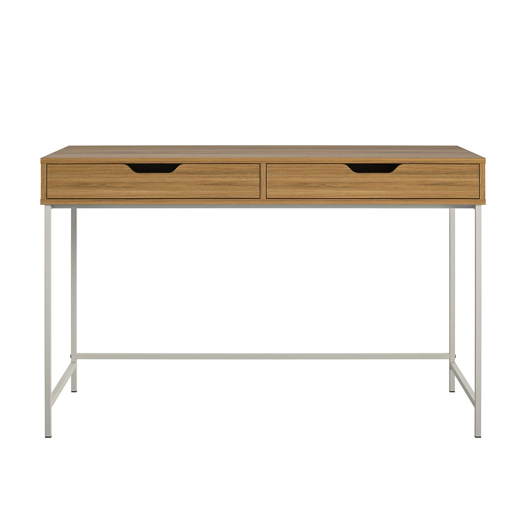 modern computer tables - Walnut