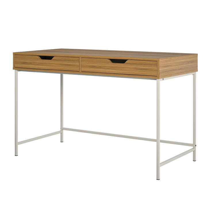 modern computer stand - Walnut