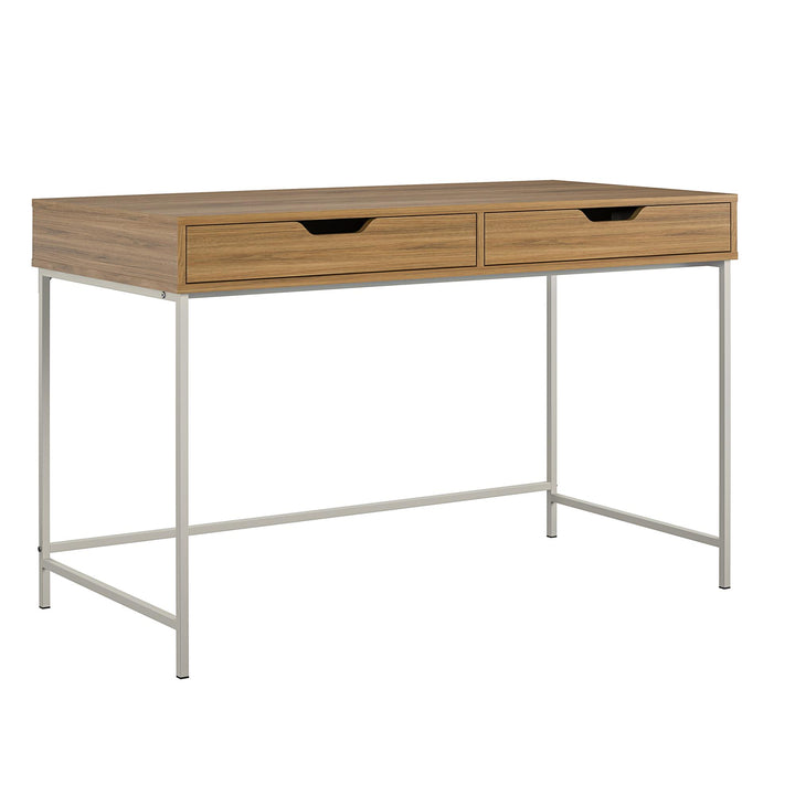 modern computer table - Walnut