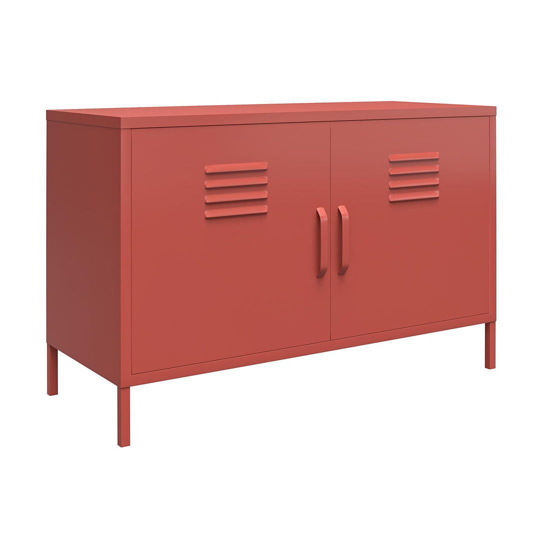 Accent storage cabinet - Terracotta