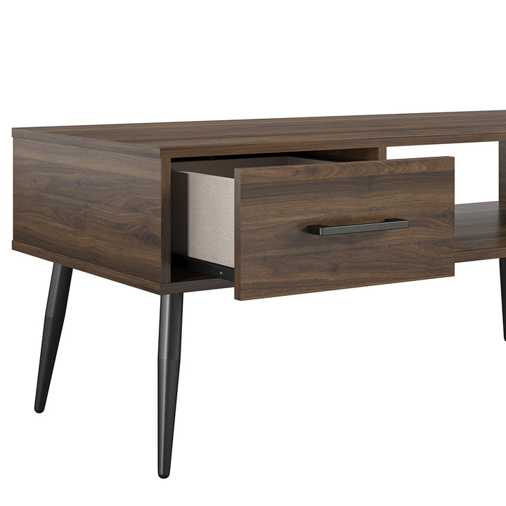 Versatile coffee table with storage - Florence Walnut