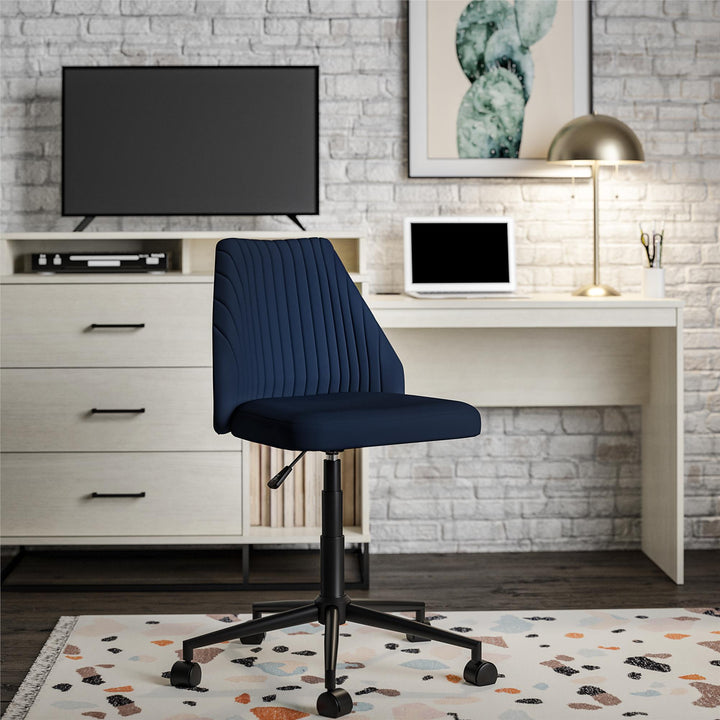 3 in 1 Media Dresser Desk Combo -  Ivory Oak