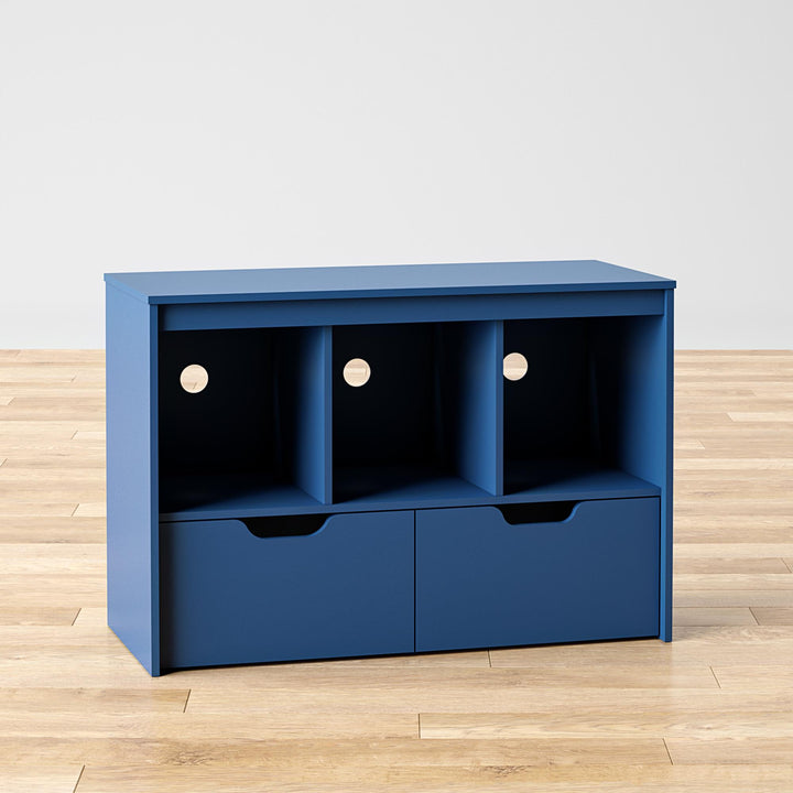 cubbies with drawers - Navy