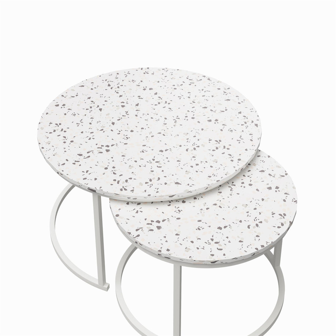 Amelia nesting table combinations -  Terrazzo