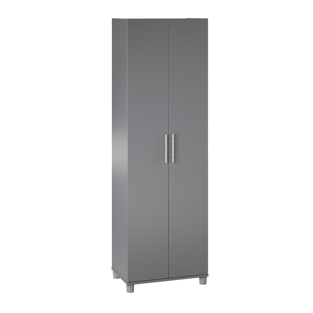 Affordable 24 inch utility storage cabinet -  Graphite Grey