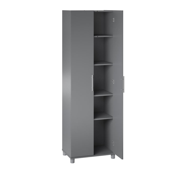 Camberly 24 inch storage cabinet for utility -  Graphite Grey