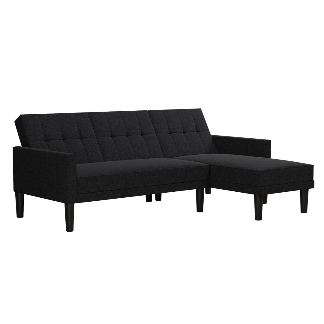 Best Haven Small Space Sectional Sofa -  Dark Gray