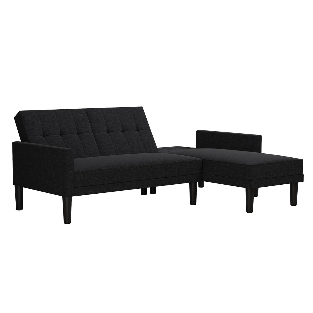 Haven Reversible Sectional Sofa for Living Room -  Dark Gray