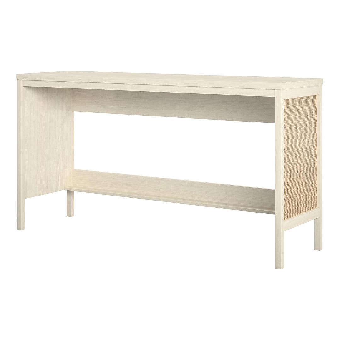 Console table with large table top - Ivory Oak