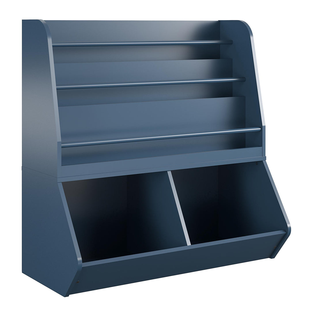 toy organizer with 3 shelves - Navy