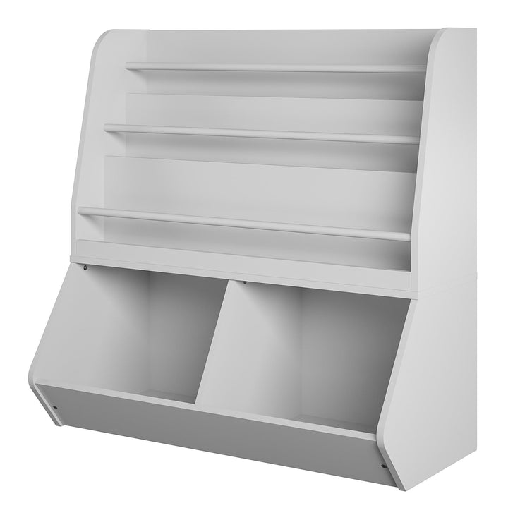 toy organizer with 3 shelves - Dove Gray