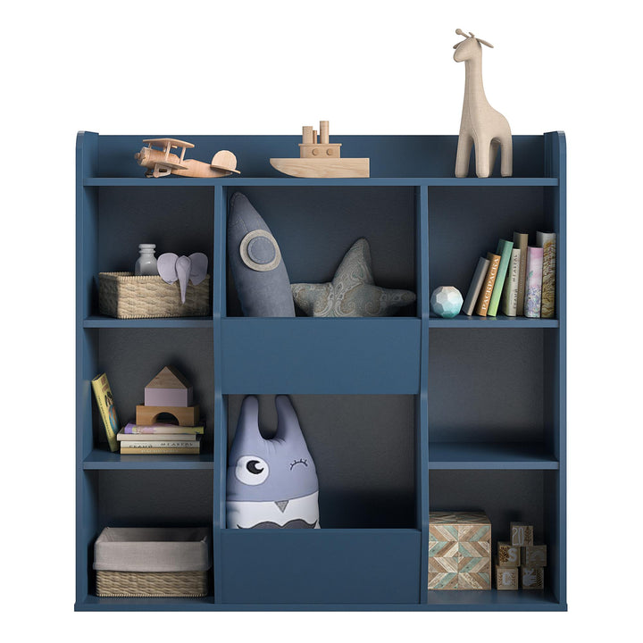 toy storage bookcase - Navy