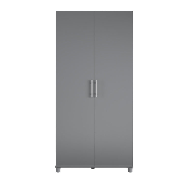 Camberly 36 Inch Utility Storage Cabinet - Graphite Grey