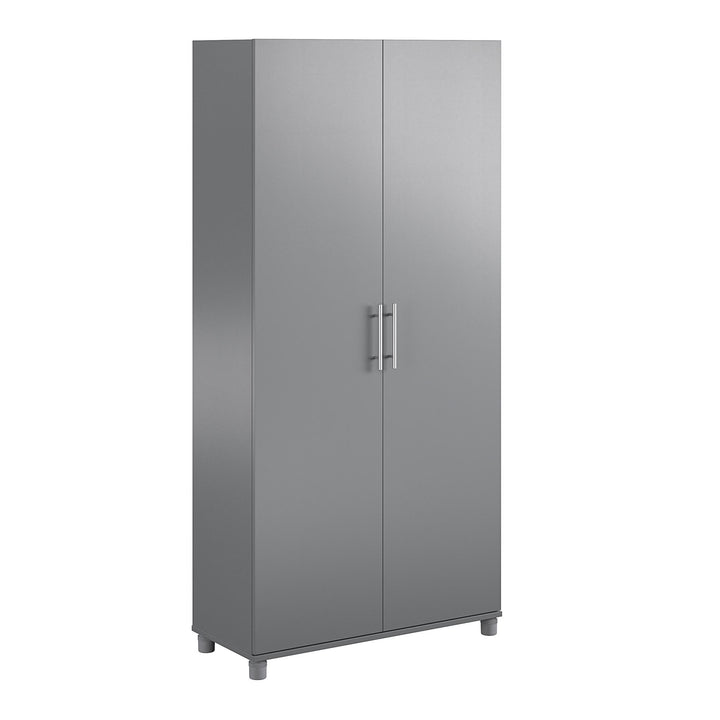 Camberly 36 Inch Utility Storage Cabinet - Graphite Grey