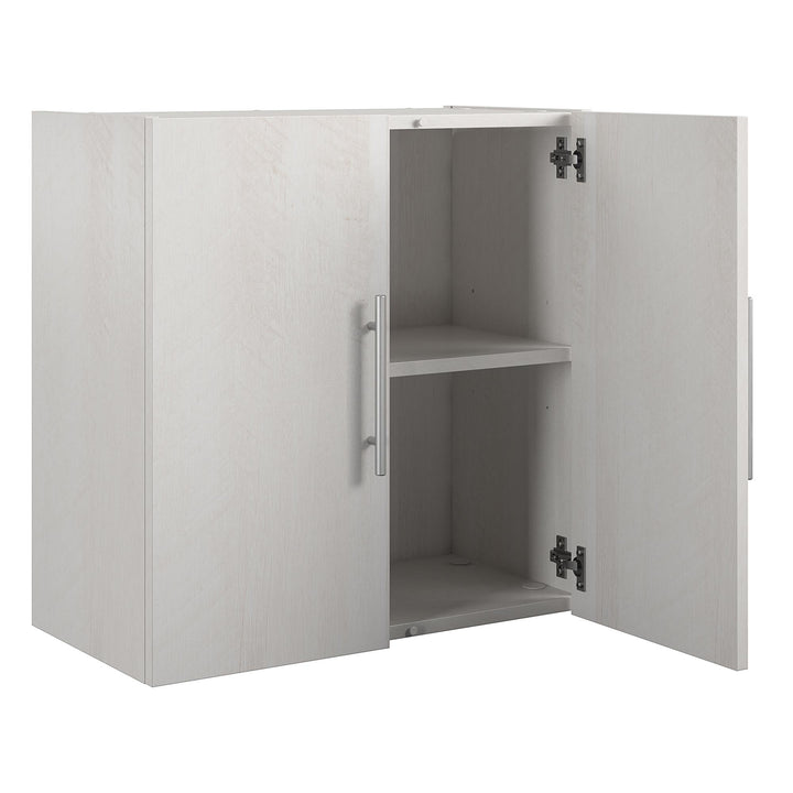 Stylish Wall Cabinet for Modern Bathroom -  Ivory Oak