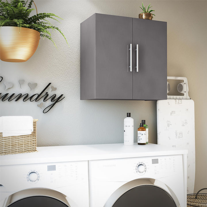Modern and Functional Wall Cabinet for Bathroom -  Graphite Grey