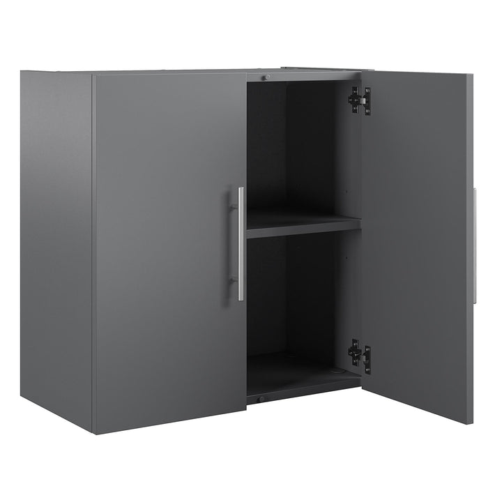 Functional and Stylish Camberly Wall Cabinet -  Graphite Grey