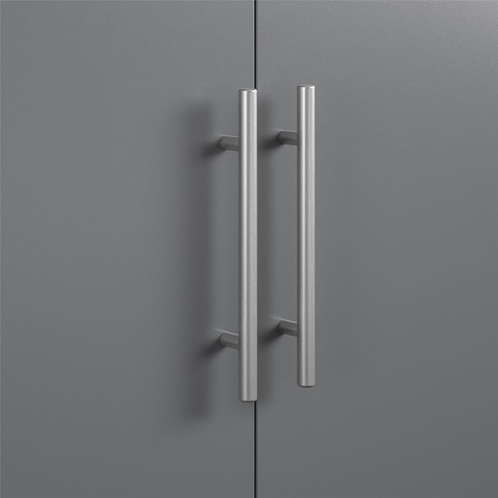Stylish and Functional 24 Inch Wall Cabinet for Bathroom -  Graphite Grey