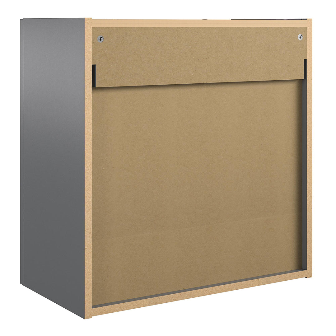 Camberly 24 Inch Wall Cabinet for Bathroom -  Graphite Grey