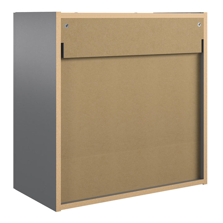 Camberly 24 Inch Wall Cabinet for Bathroom -  Graphite Grey