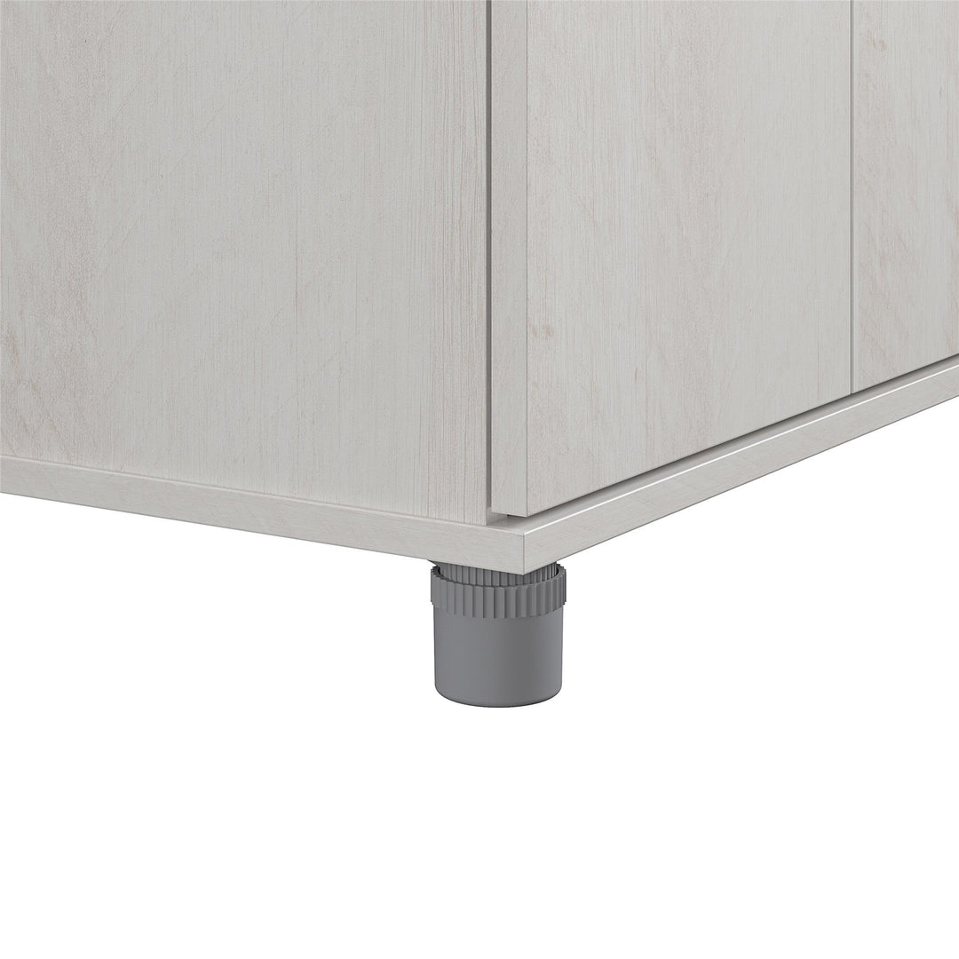 Best storage cabinet with drawer -  Ivory Oak