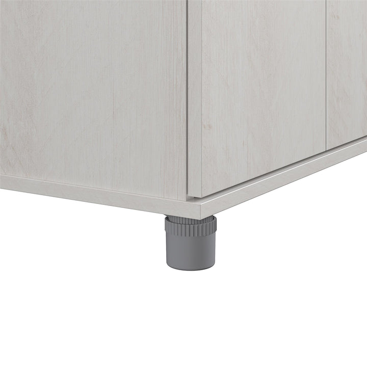 Best storage cabinet with drawer -  Ivory Oak
