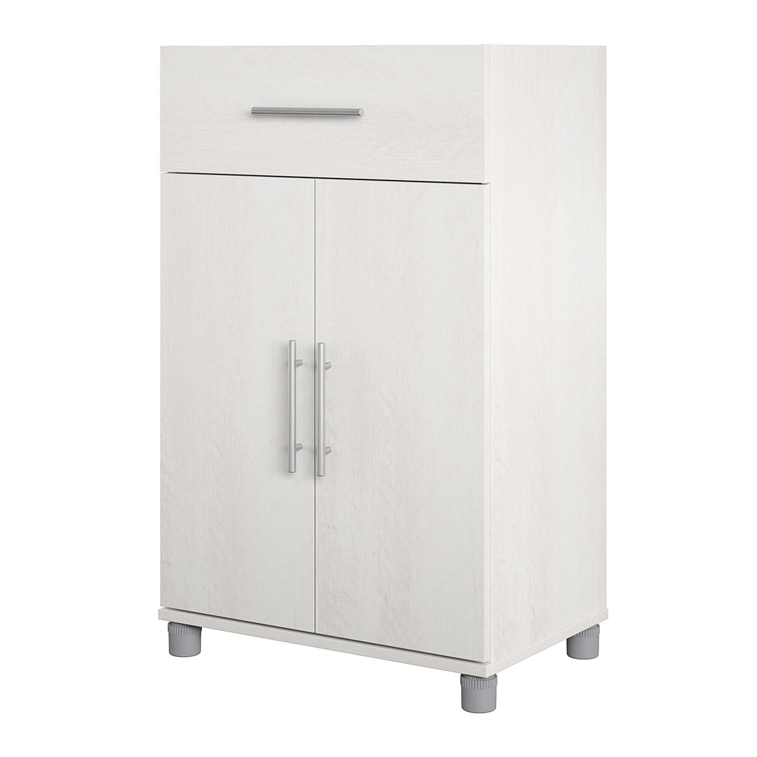 Camberly cabinet with doors and drawer -  Ivory Oak
