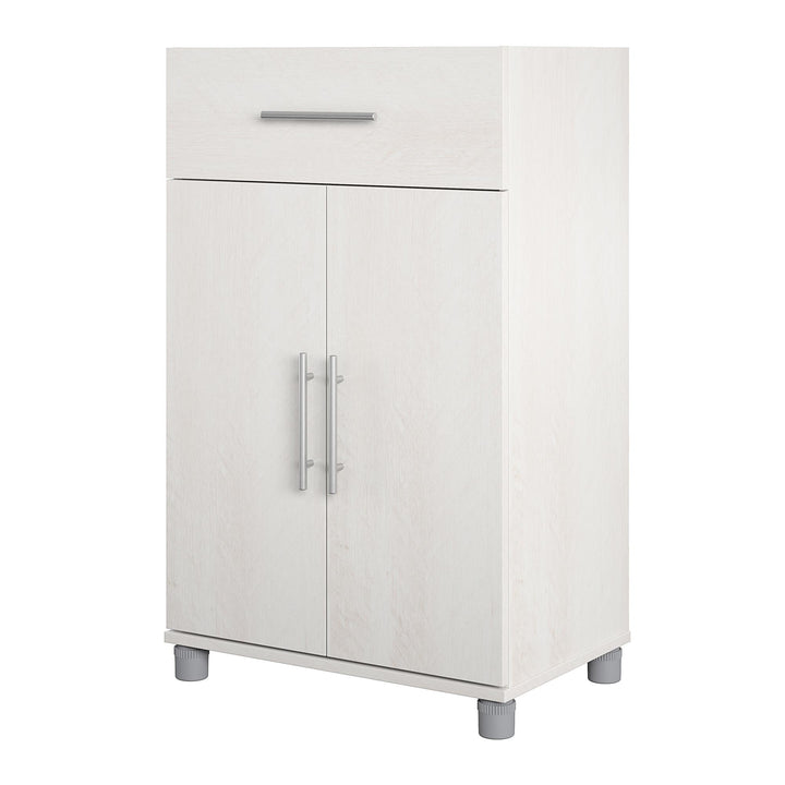 Camberly cabinet with doors and drawer -  Ivory Oak