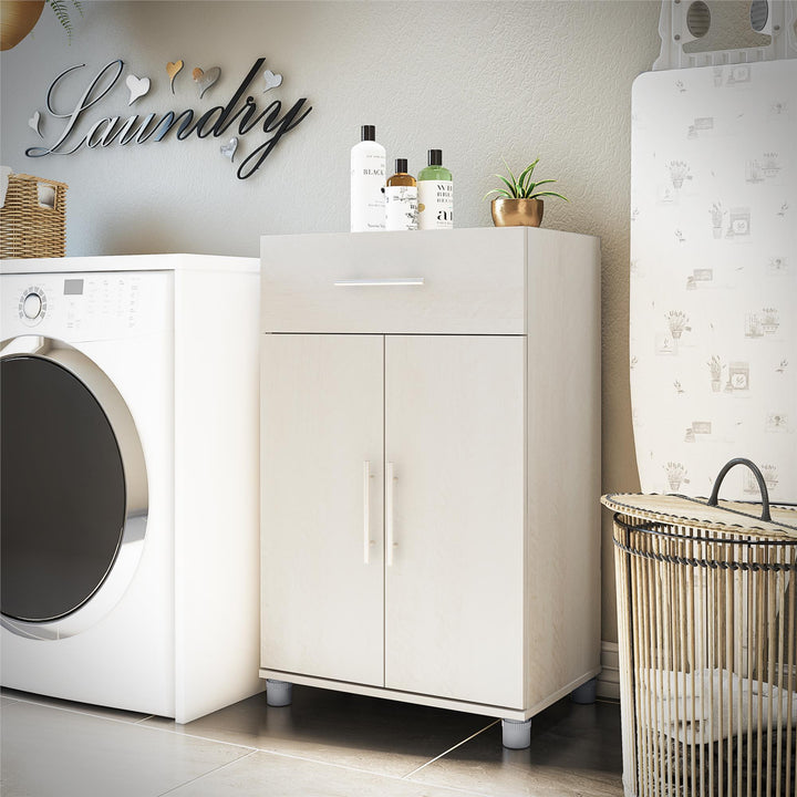Stylish Camberly storage cabinet -  Ivory Oak