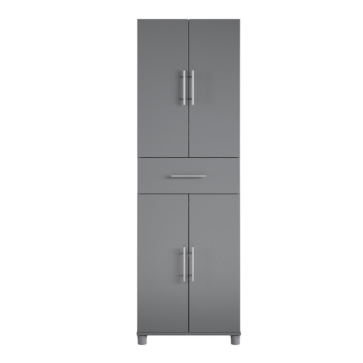 4 door storage cabinet - Graphite Grey