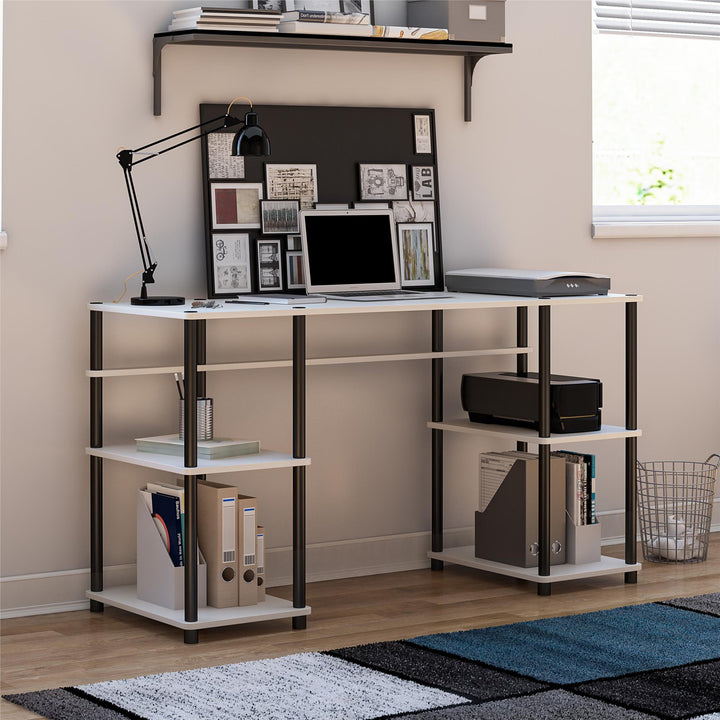 Condor toolless computer desk -  White