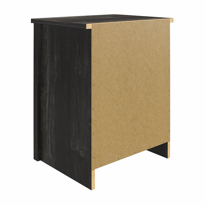 Rustic stand with pewter grip -  Black Oak