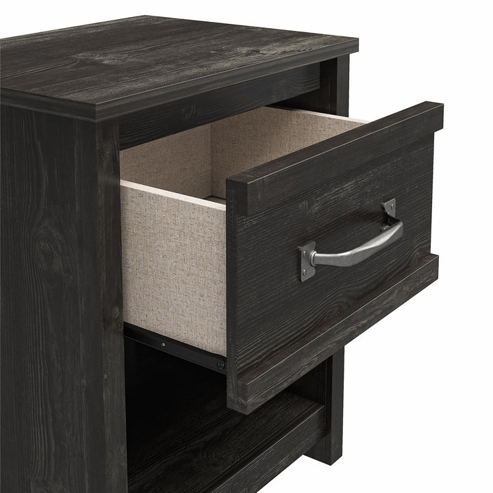 Draven night storage solution -  Black Oak