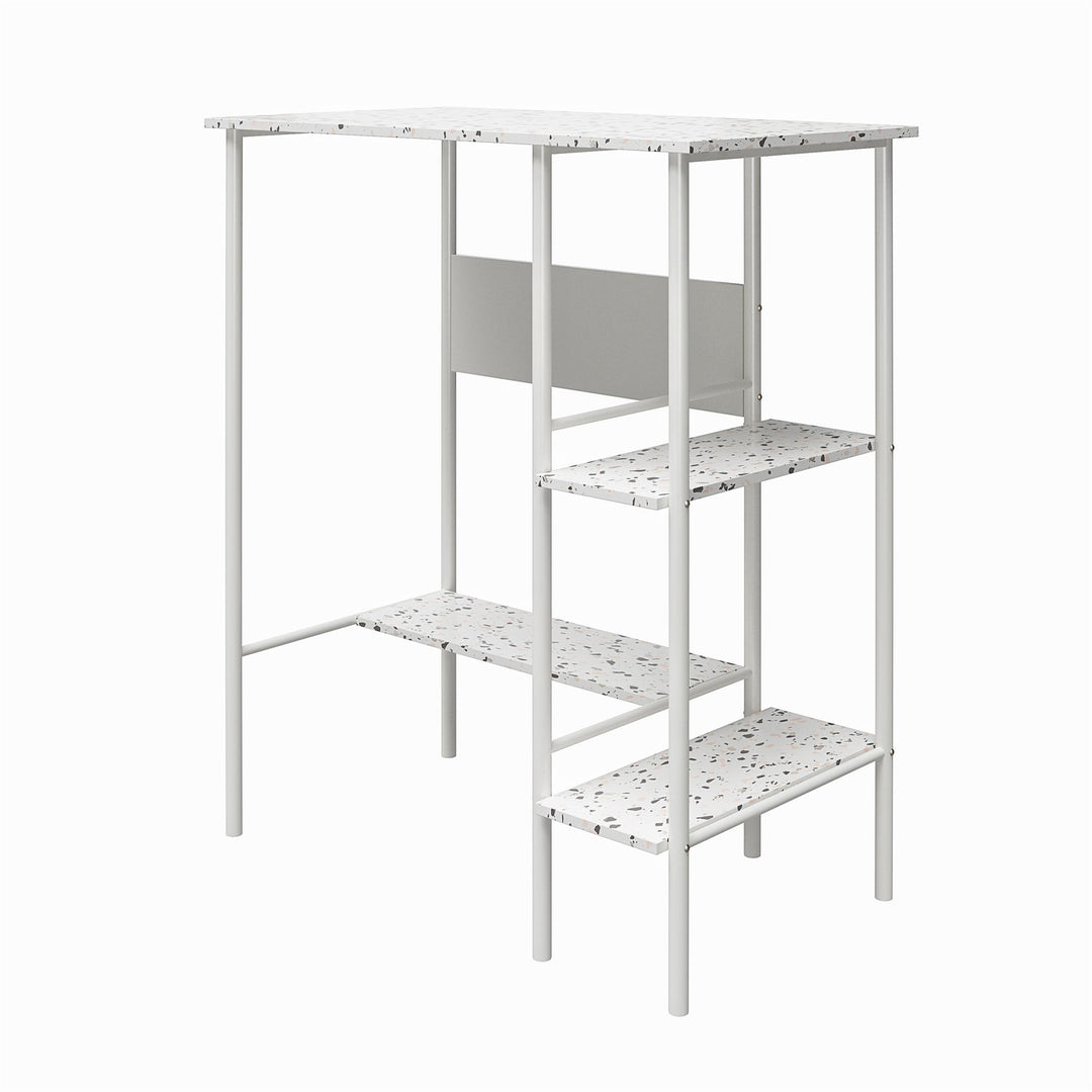 Berkeley standing desk storage -  Terrazzo