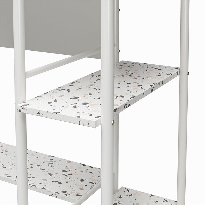 Berkeley workspace with shelves -  Terrazzo