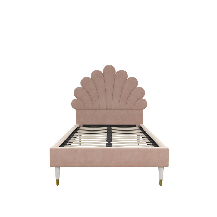 Little Seeds Monarch Hill Upholstered Poppy Bed - Pink - Twin