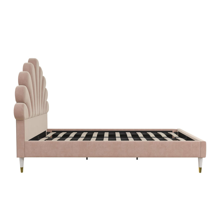 Little Seeds Monarch Hill Upholstered Poppy Bed - Pink - Twin